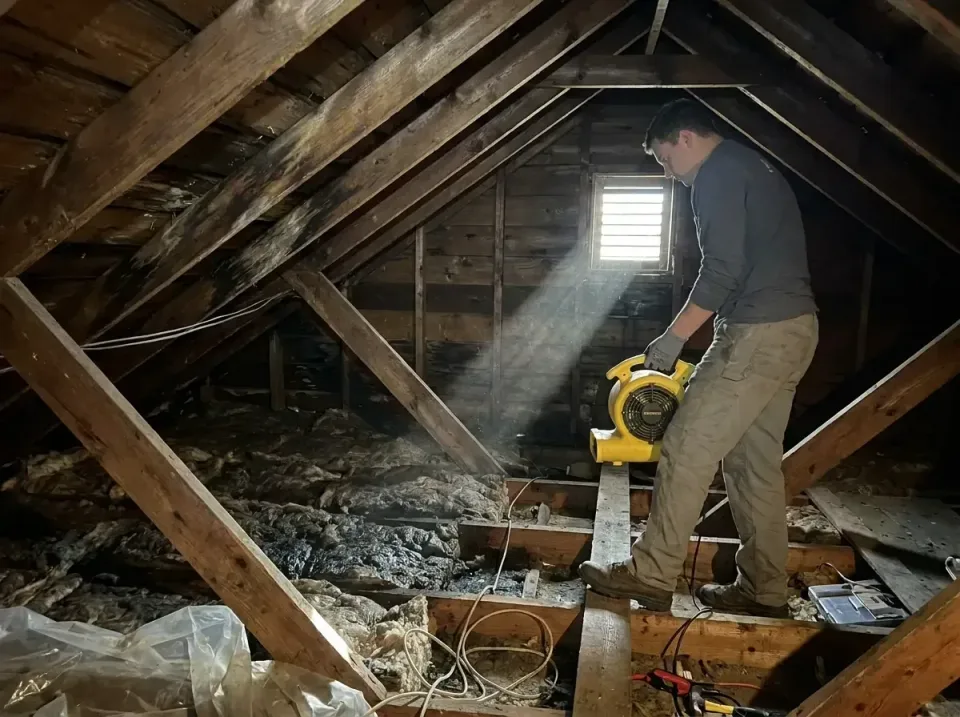 attic-water-damage-drying-proc-007 — frequently asked questions, Emergency Water Extraction & 24/7 Flood Response in Fairchi…